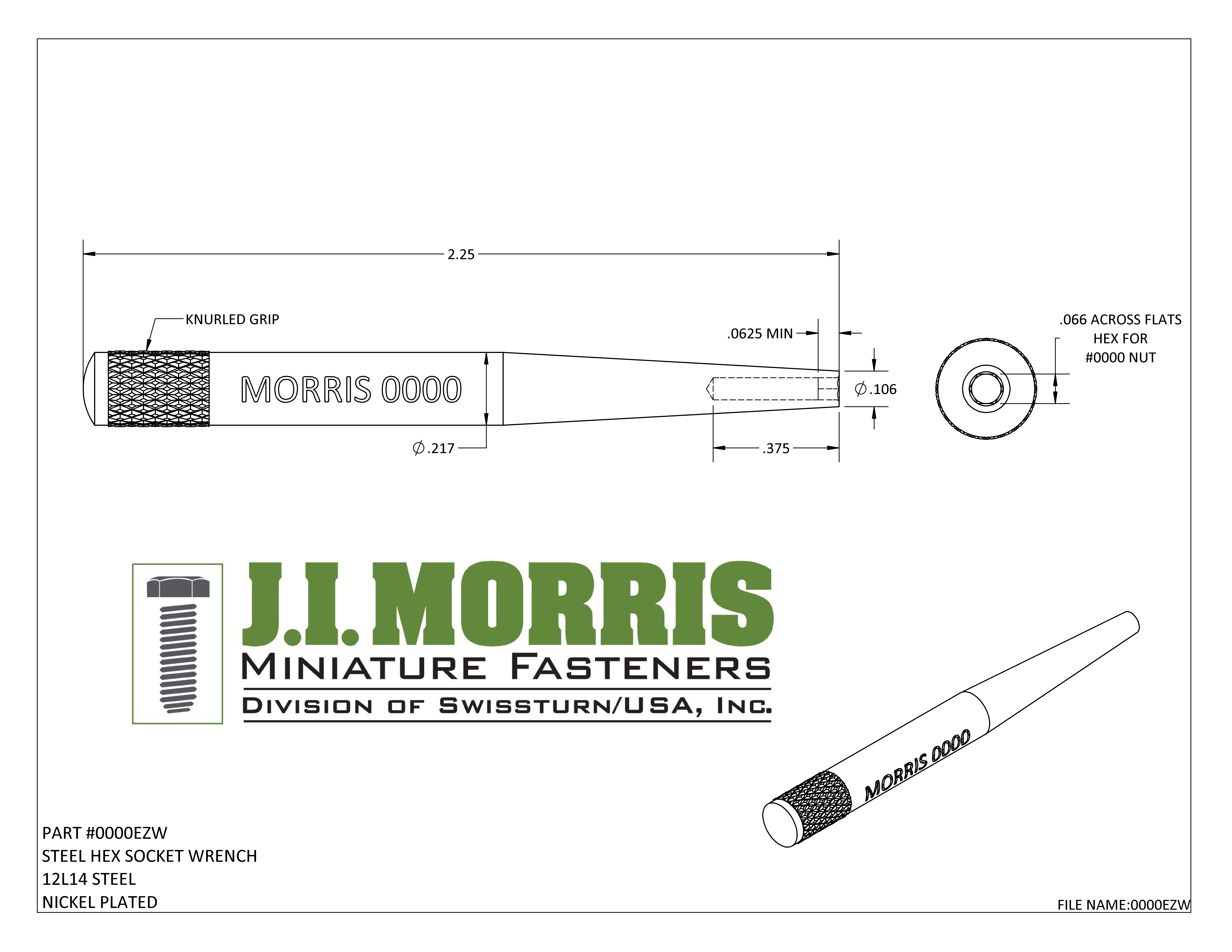 Morris 14424 Malleable Concrete Slab Insert 3/4 Thread Size 3/4 Thread Size Morris Product 90 Degree 